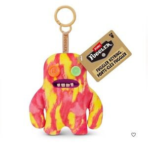 Zuru Fuggler Funny Ugly Monster Keyring Clip On 5” SasQuoosh CATCH ME - NEW